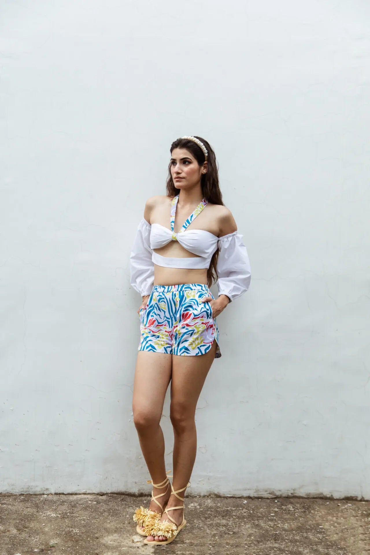 HANNAH PRINTED SHORTS