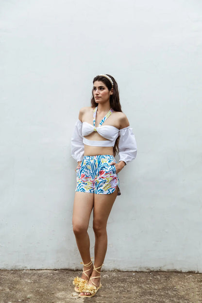 HANNAH PRINTED SHORTS