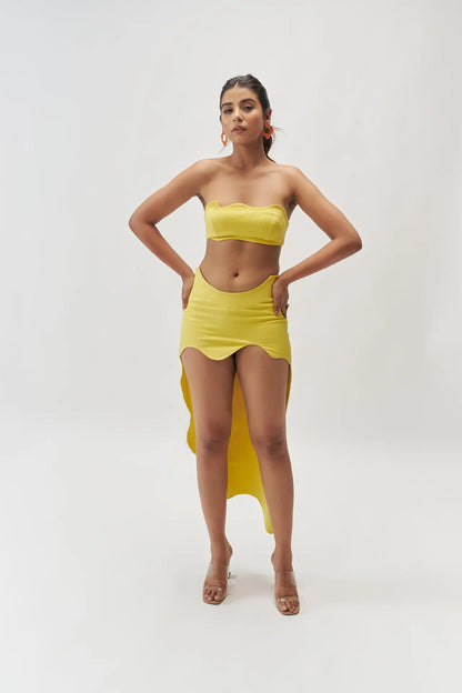 ZAG TUBE COTTON SLUB TOP