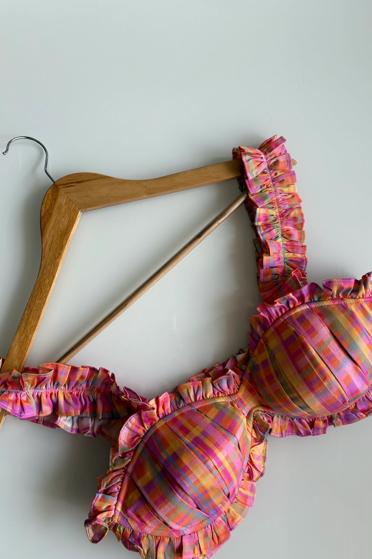 Candy Crush plaid co-ord set styled for music festival and resort evening — women India Label WildChild